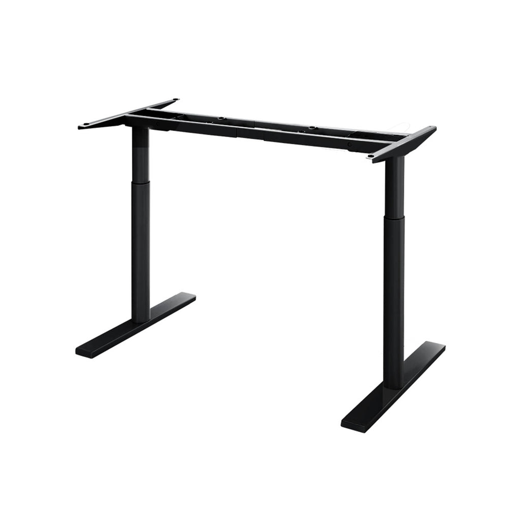 Artiss Standing Desk Sit Stand Motorised Adjustable Frame Only Dual Motor Black