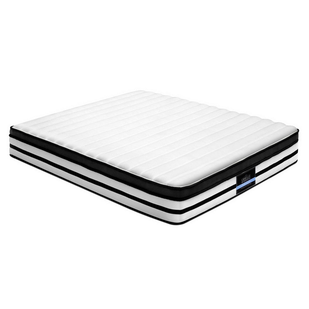 Giselle Bedding 27cm Mattress Euro Top King Medium Soft 5.0