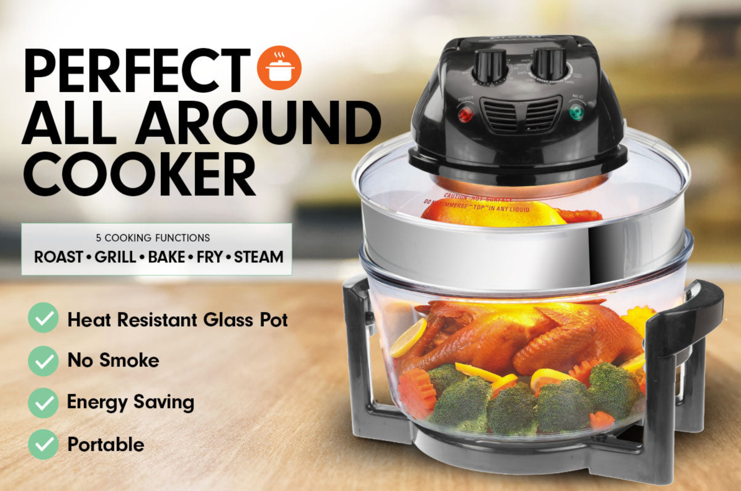 Turbo Convection Oven Broiler Cooker Recipes