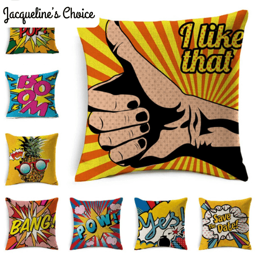 Comic Cushion Covers
