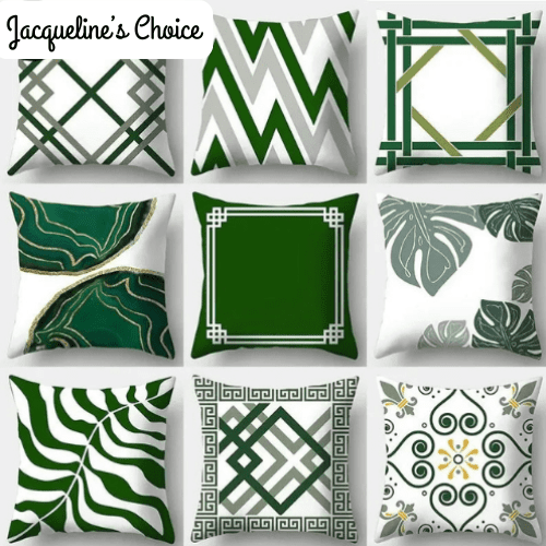 Dark Green Series Cushion Cover