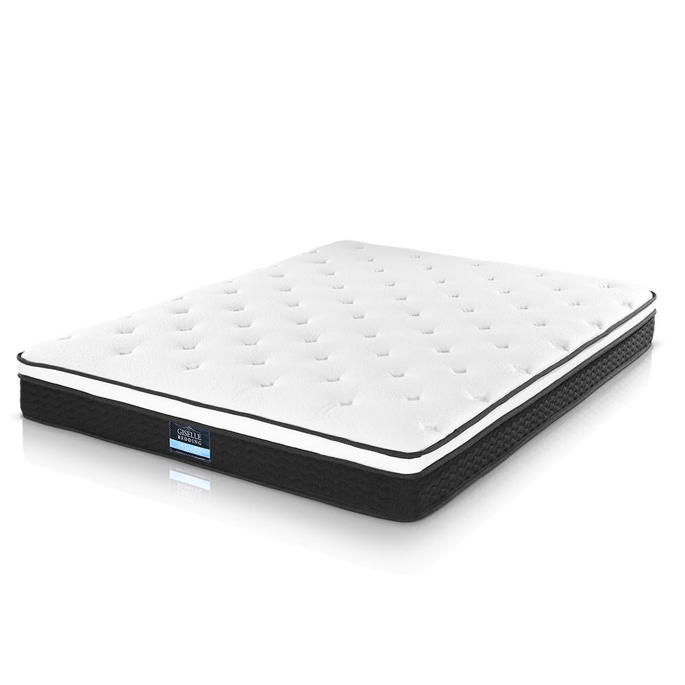 Giselle Bedding 21cm Mattress Euro Top King Medium Firm 6.0
