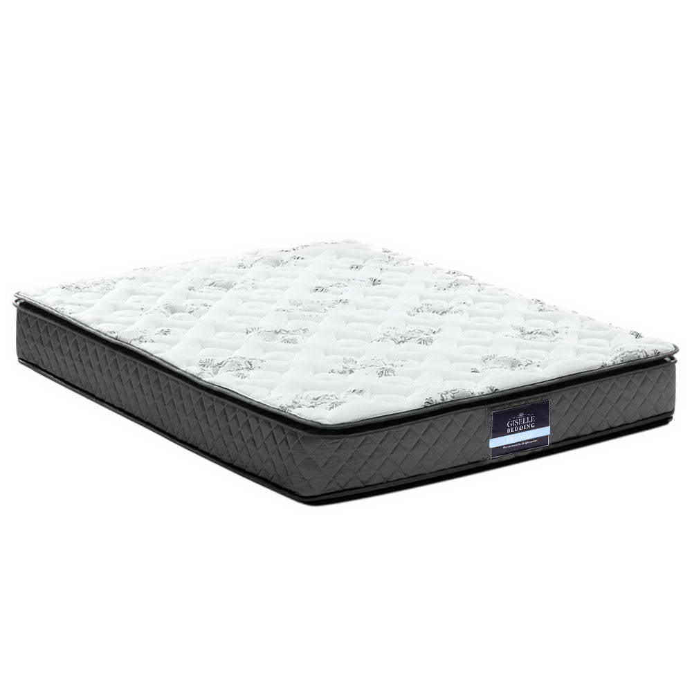 Giselle Bedding 24cm Mattress Pillow Top King Medium Soft 5.0