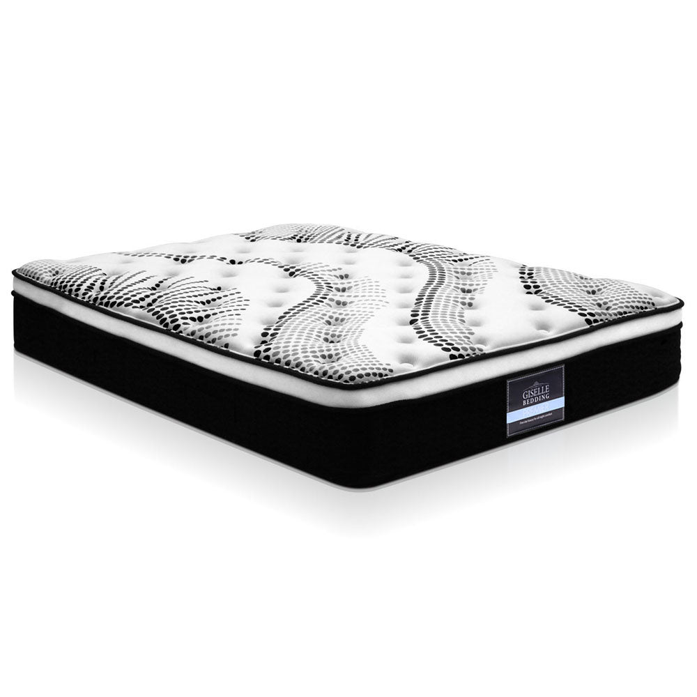 Giselle Bedding 32cm Mattress Euro Top King Medium Soft 5.0
