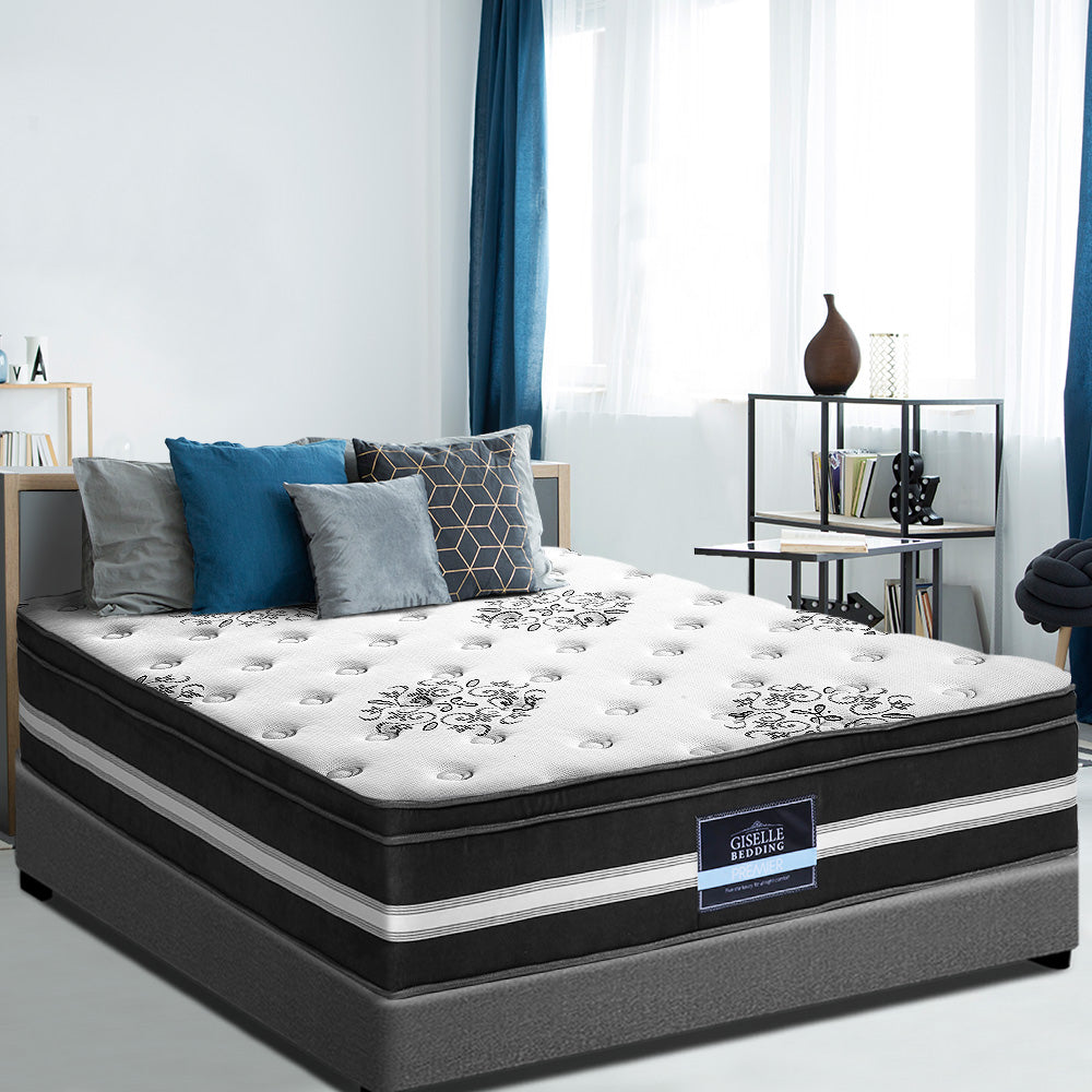 Giselle Bedding 34cm Mattress Cool Gel Memory Foam King Medium Firm 6.0