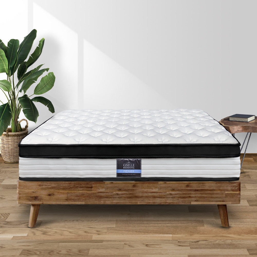 Giselle Bedding 31cm Mattress Euro Top King Medium Soft 5.0
