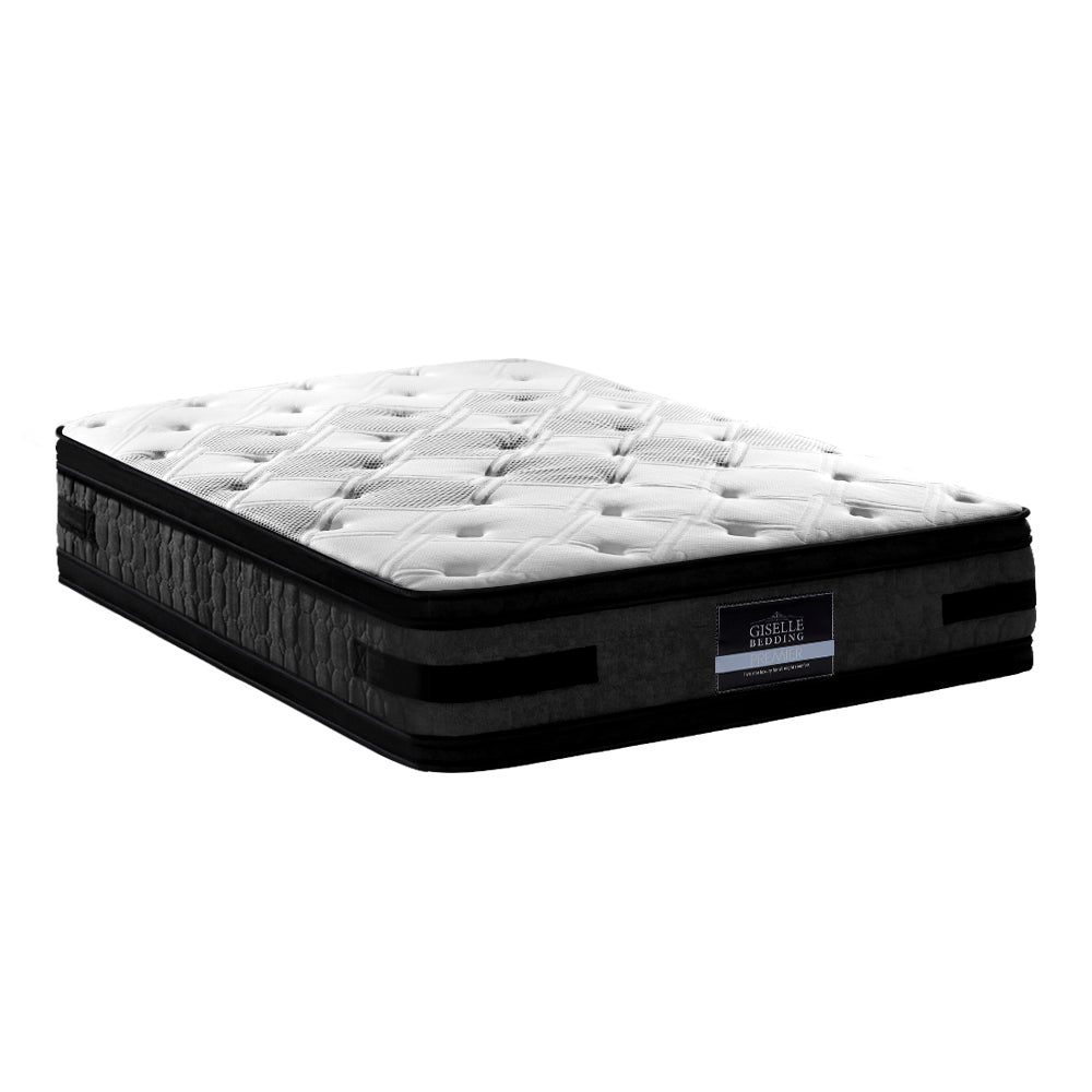 Giselle Bedding 36cm Mattress Cool Gel Memory Foam King Top 6.0 / Bottom 7.5 / Medium Firm
