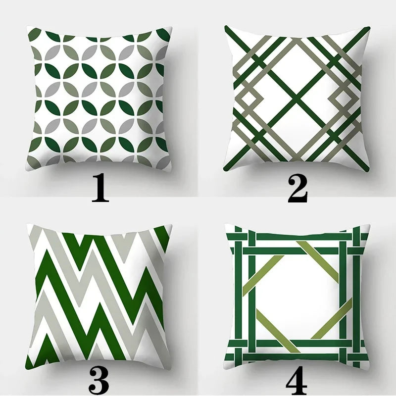 Dark Green Series Cushion Cover