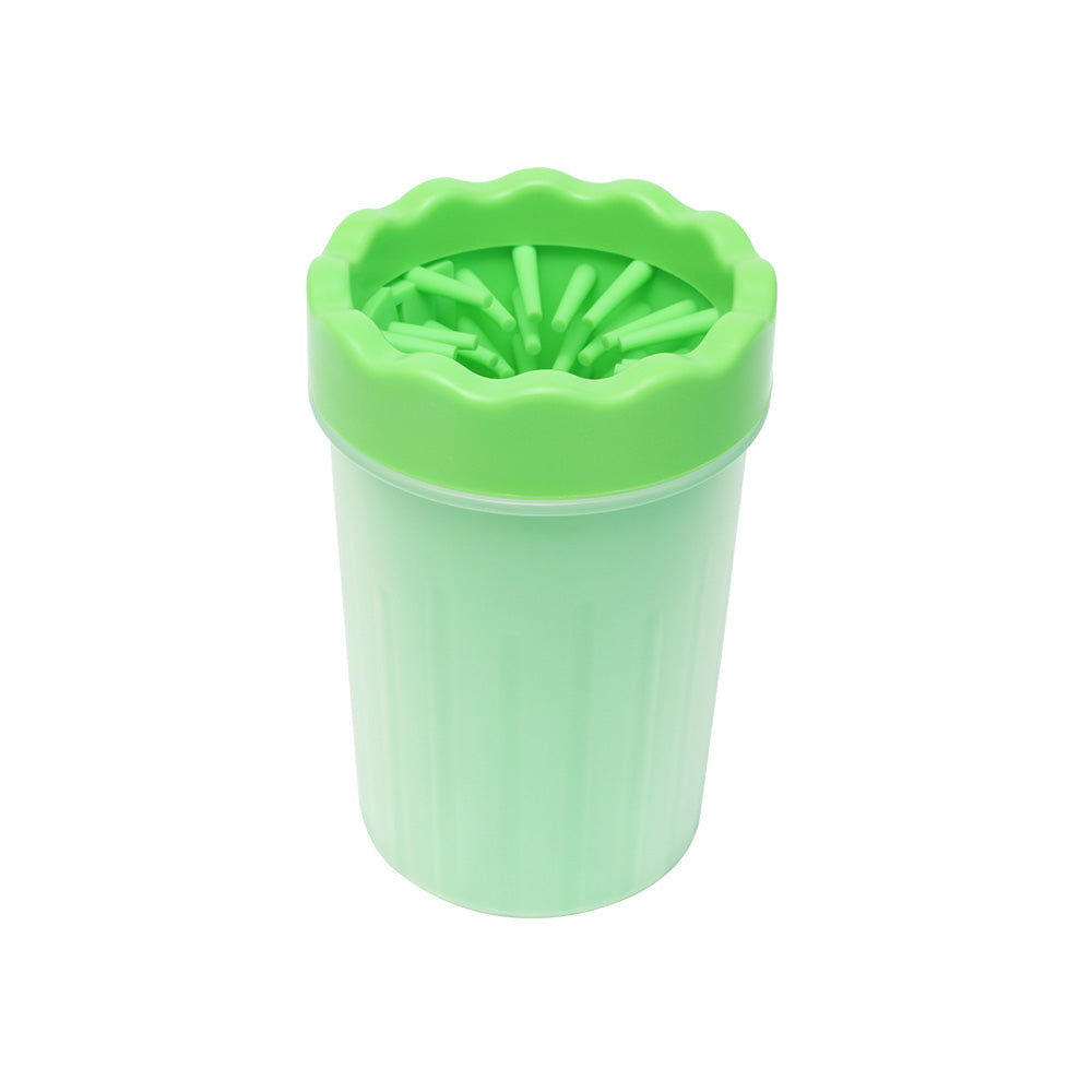 Pet Foot Cleaner Paw Washer Large Mug-L-Green