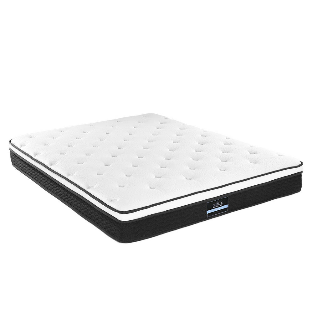 Giselle Bedding 21cm Mattress Euro Top King Medium Firm 6.0