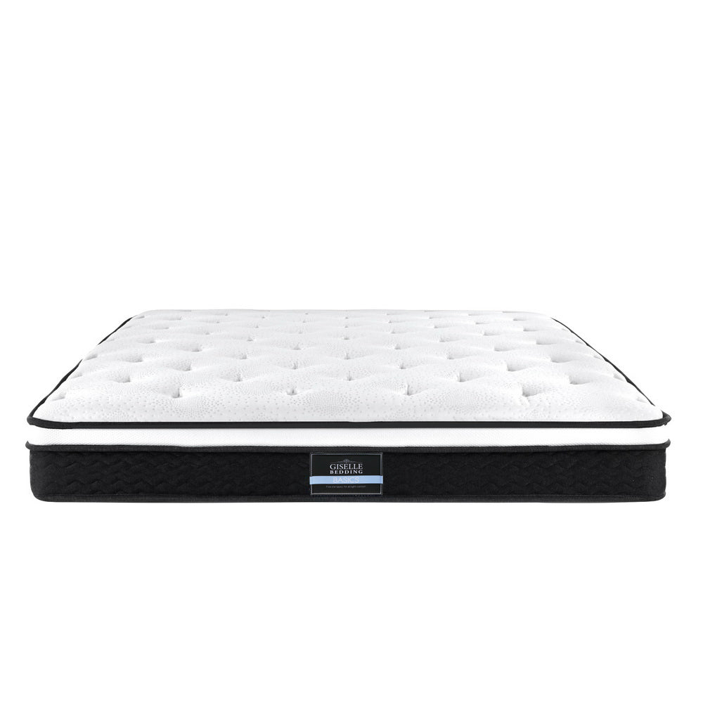 Giselle Bedding 21cm Mattress Euro Top King Medium Firm 6.0