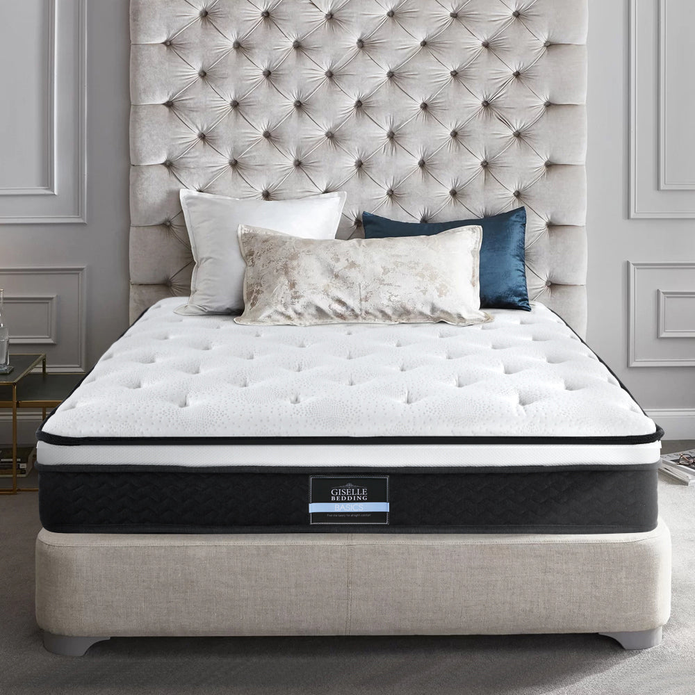 Giselle Bedding 21cm Mattress Euro Top King Medium Firm 6.0