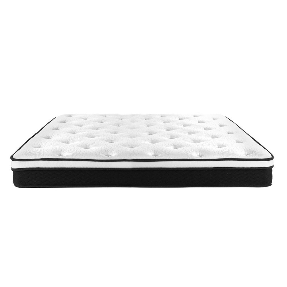 Giselle Bedding 21cm Mattress Euro Top King Single Medium Firm 6.0