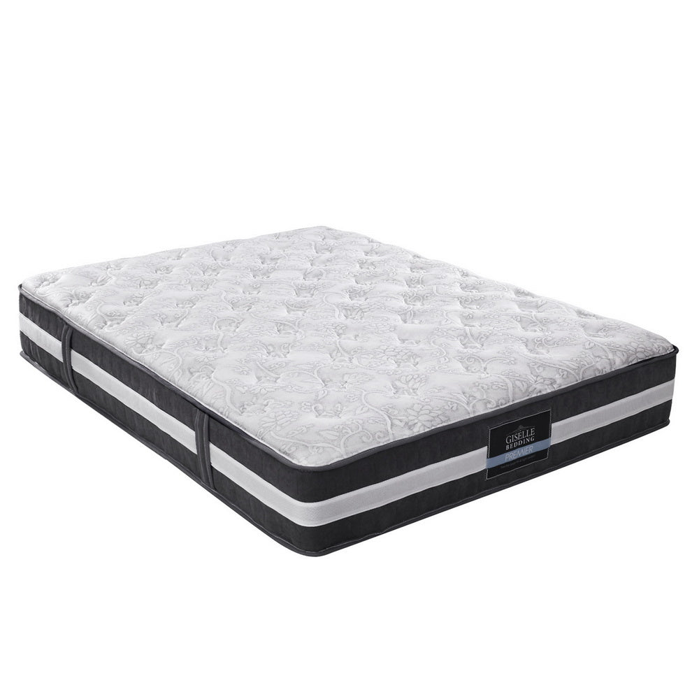 Giselle Bedding 30cm Mattress Pocket Spring King Medium Firm 6.5