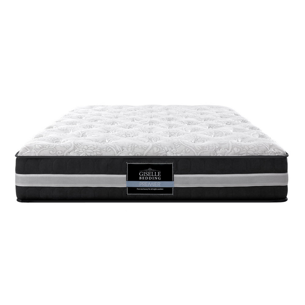 Giselle Bedding 30cm Mattress Pocket Spring King Medium Firm 6.5