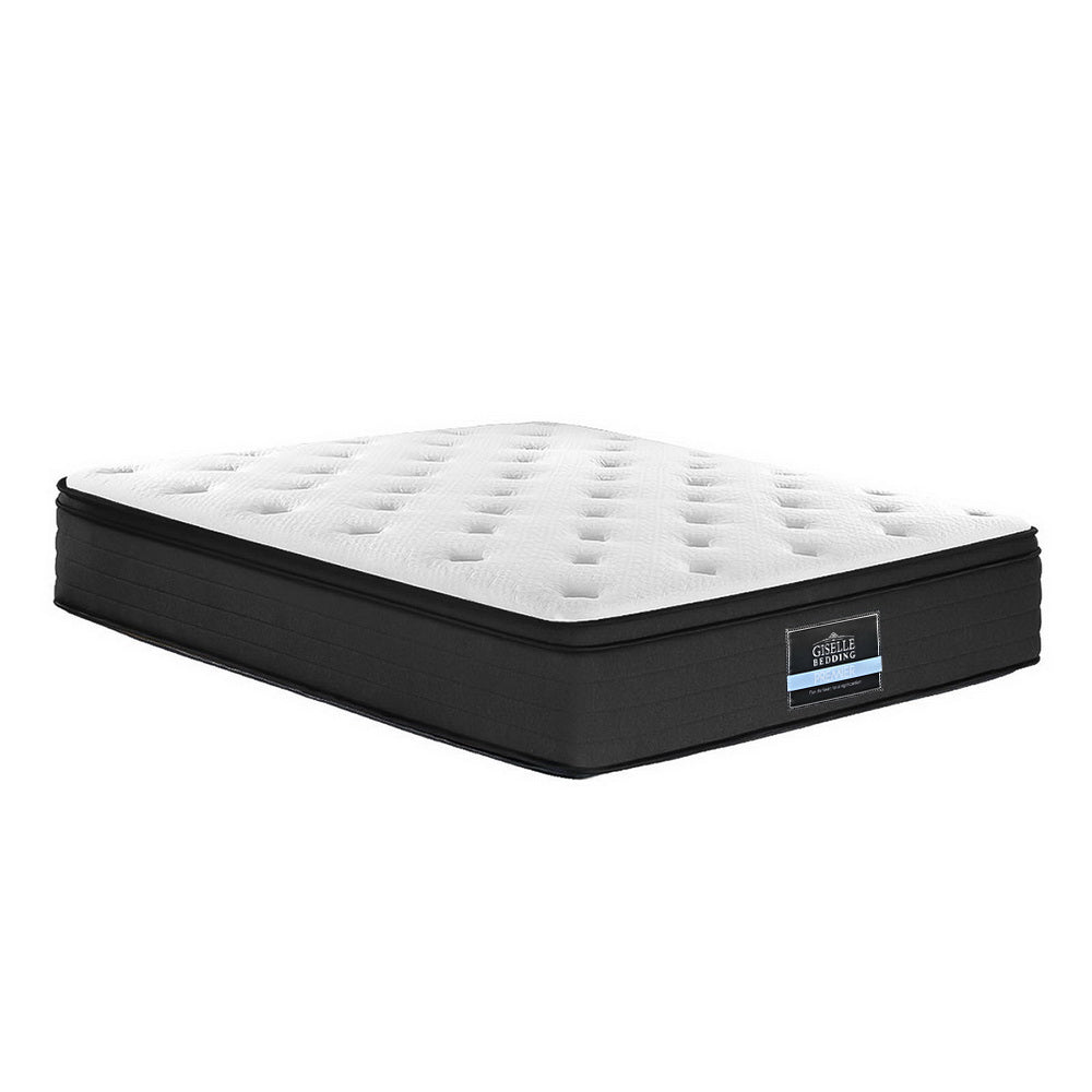 Giselle Bedding 34cm Mattress Euro Top King Medium Firm 6.5