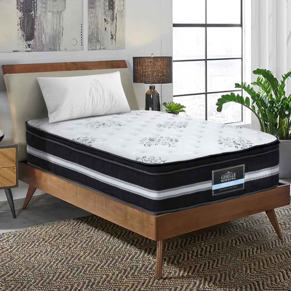 Giselle Bedding 34cm Mattress Cool Gel Memory Foam King Single Medium Firm 6.0