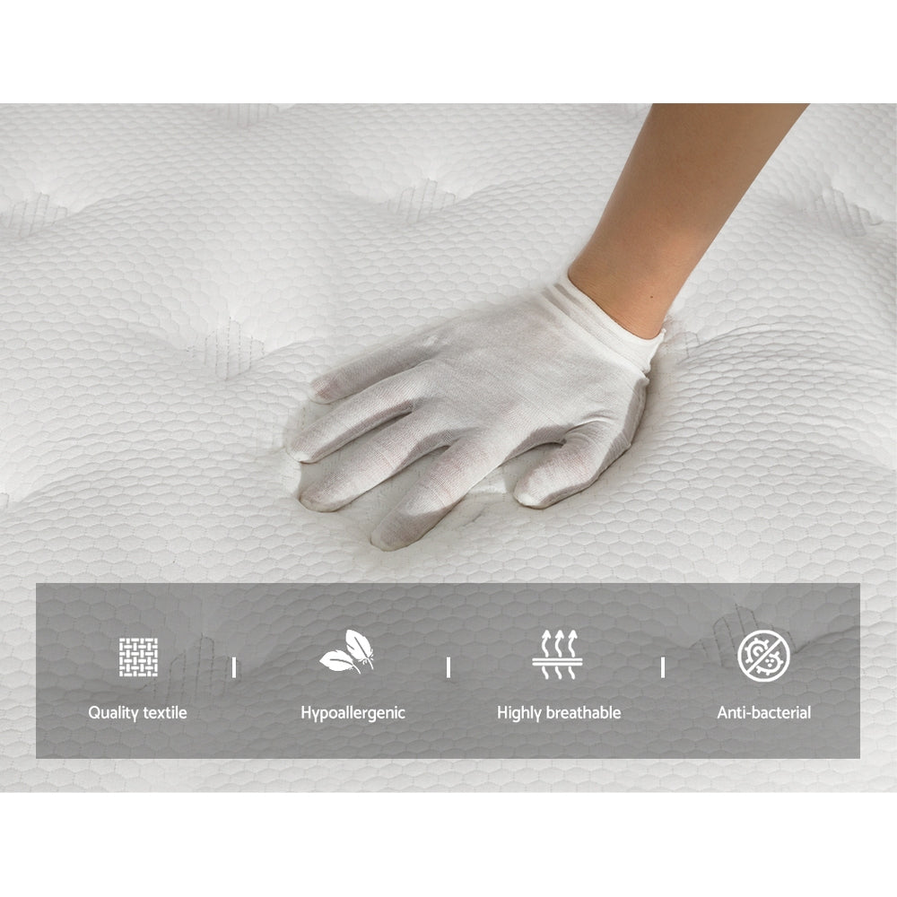 Giselle Bedding 30cm Mattress Euro Top King Giselle Bedding 30cm Mattress Medium Firm King 6.5