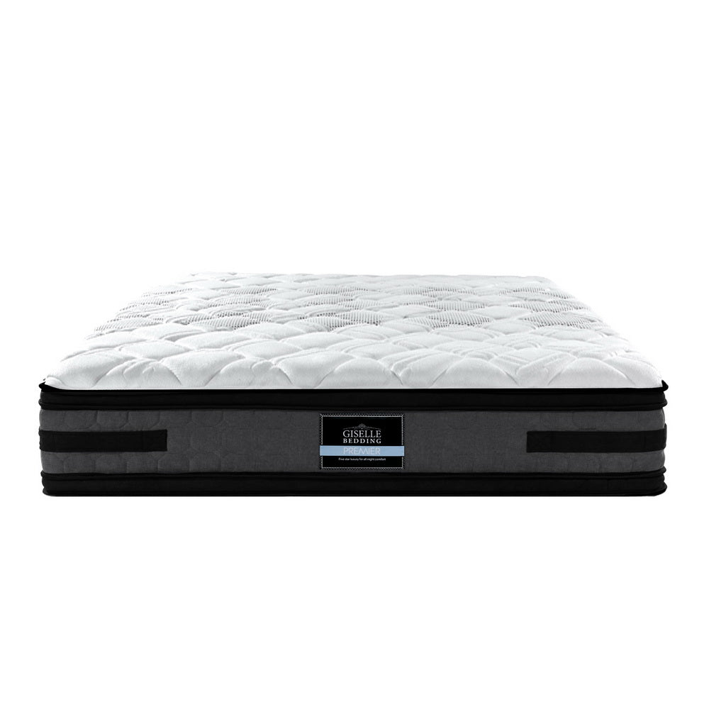 Giselle Bedding 36cm Mattress Cool Gel Memory Foam King Top 6.0 / Bottom 7.5 / Medium Firm