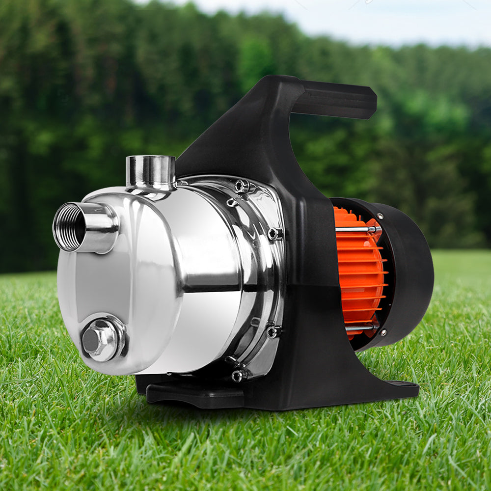 Giantz Garden Water Pump 1500W High Pressure Tank Rain Farm Irrigation Black